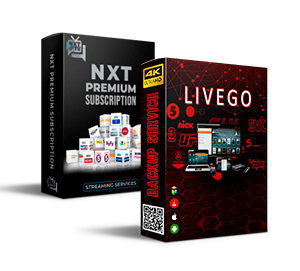 NXT & Livego Backup IPTV - 6 måneder